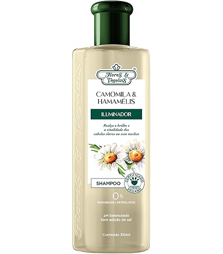 Flores e Vegetais Shampoo Jaborandi Arnica Fort 310Ml E Vegetais