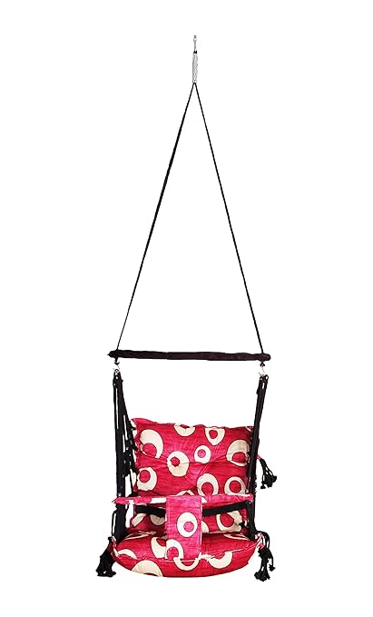 Porwal HSK-2002-pinkcream Hammock (Pink and Cream)