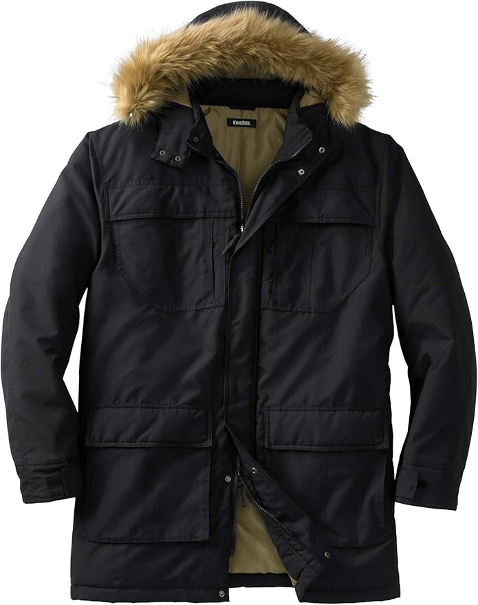 large tall winter jackets