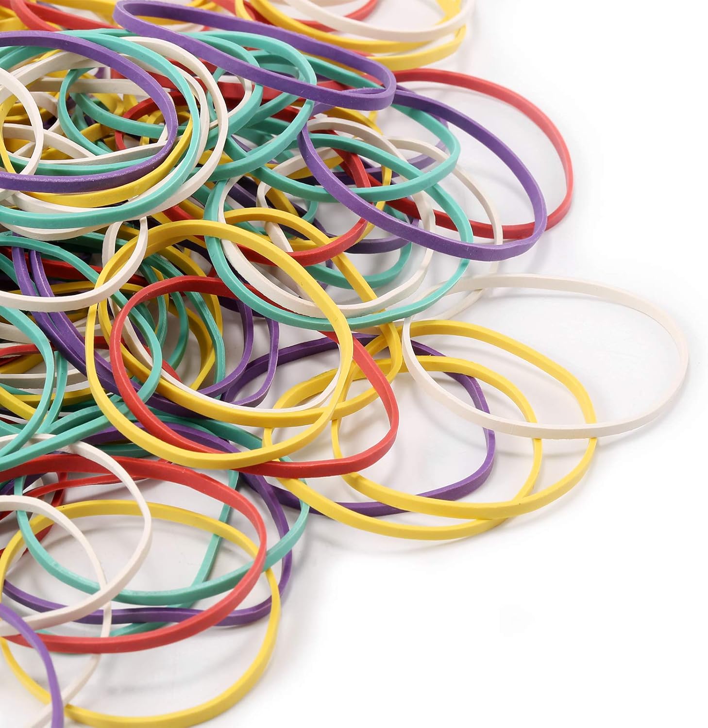 iDream365 Rubber Band Ball, 150gm(About 180 Bands per Ball), Assorted Colors Rubber Bands Elastics Bands for Home, Office : Office Products