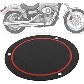 IUVWISN 3 Hole Derby Cover Gasket Primary for 25416-70A Electra Glide Road Glide Softail Dyna FLSTF FL FLH FX FXR &amp; Evo Big Twin 84-99 Shovelhead 70-83