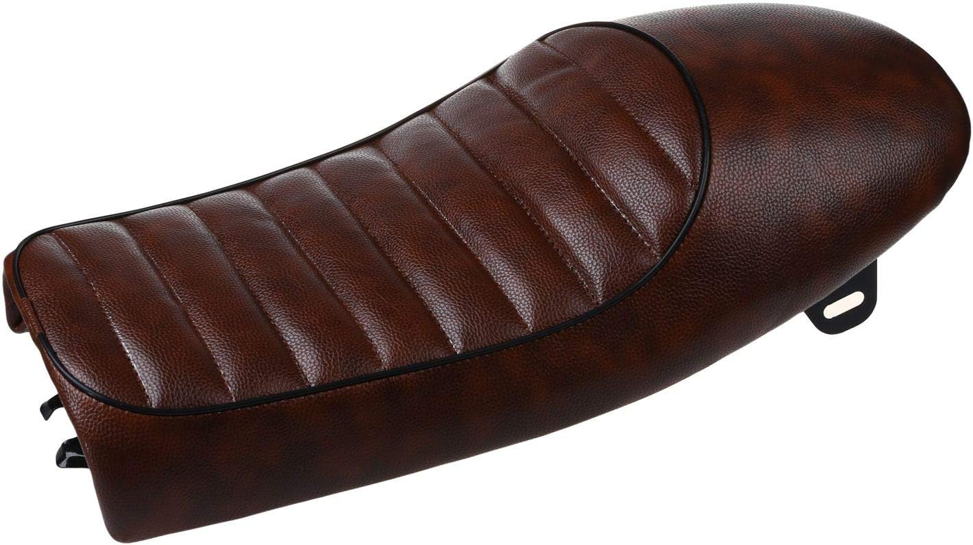 Telaio Sella Moto Cafe Racer - Staffa In Metallo Nero, Universale, Per Loop Posteriore, 230mm