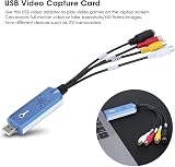 CHICIRIS USB Video Capture Card Composite RCA VHS DVD MPEG4 Recording Global view 2