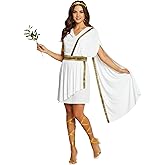 Morph Greek Goddess Costume Women - Womens Toga Costume, Greek Toga Costumes Womens, Goddess Halloween Costumes for Women