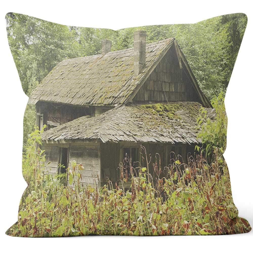 Amazon Com Cabin Rustic Overgrown Wilderness Hideaway Shack Home