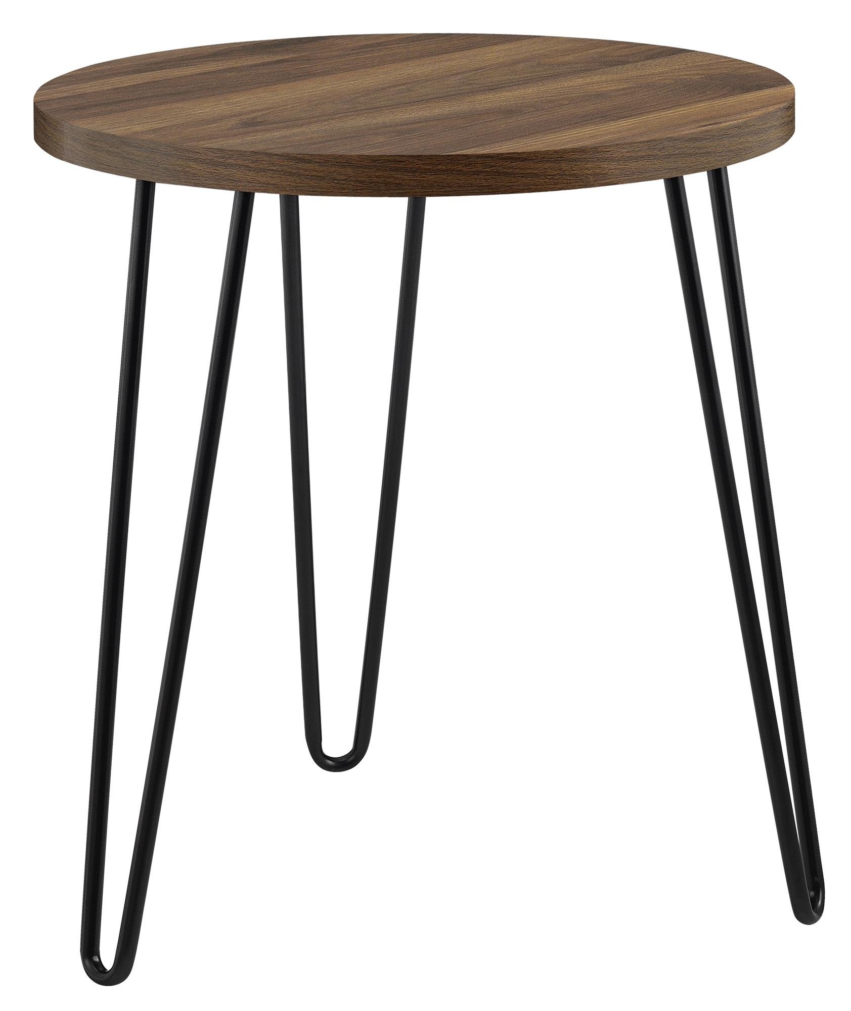 Ameriwood Home DHP Owen End Table, Walnut Look