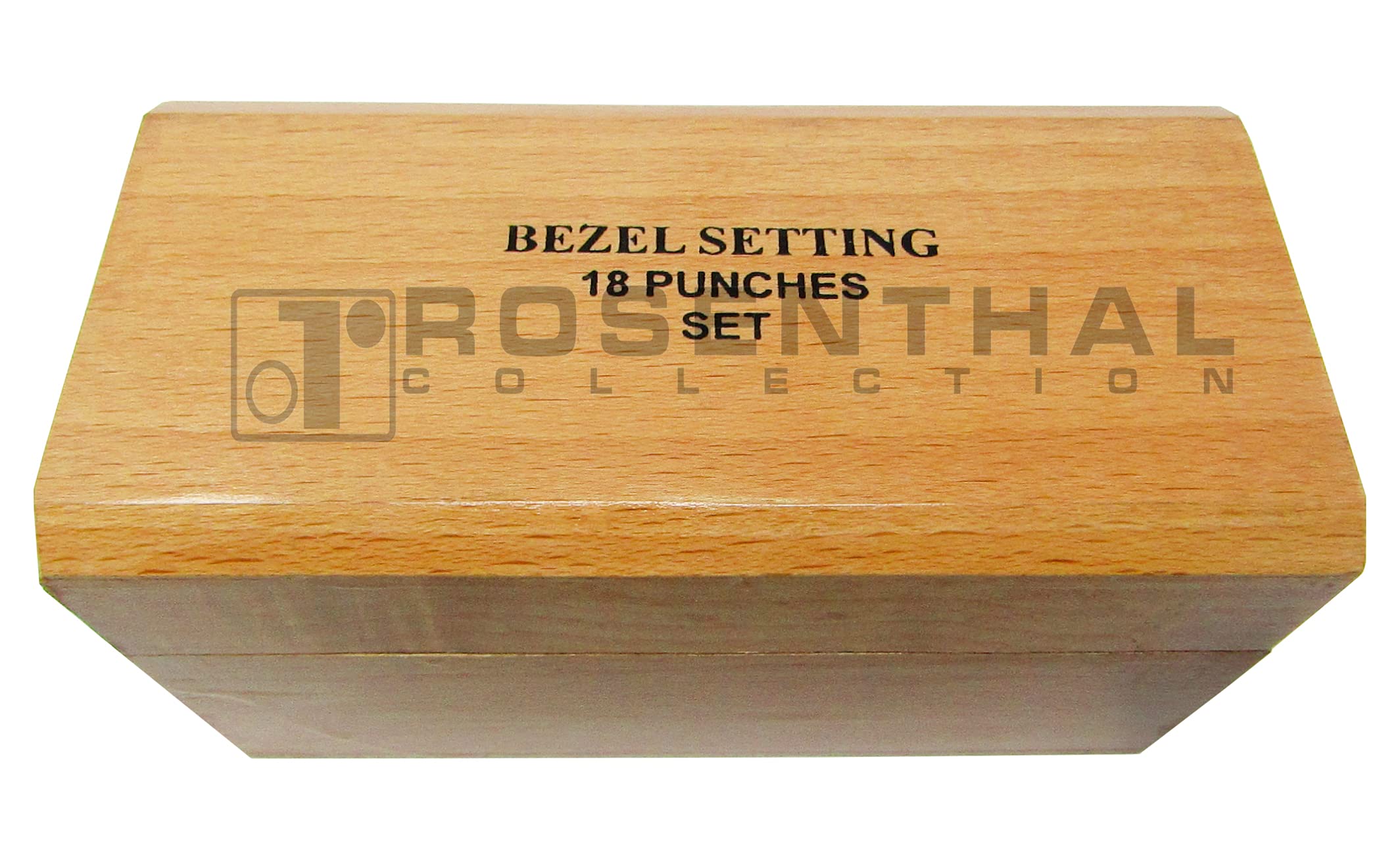 Rosenthal Collection – Precision Bezel Jewel Punch Set for Stone Setting, Jewelry Mounting, and Silversmith Work (18 Pieces)