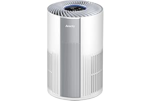 Purificateurs d'air AEOCKY de 2e génération avec filtre 5 en 1, préfiltre lavable pour chambre à coucher, pour la fumée de po