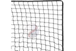 AKOZLIN Baseball Batting Training Net 10x10ft-10x33ft Heavy Duty Sports Netting Barrier for Backyard Baseball, Softball, Hock