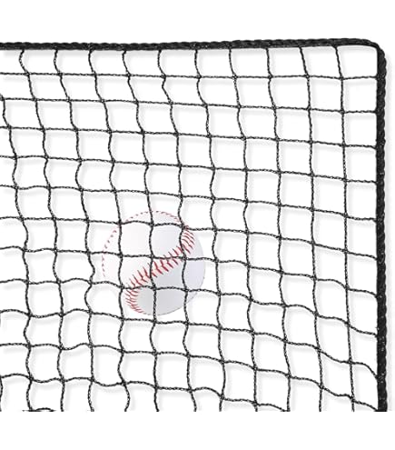 NQB Filet de protection arrière pour baseball, softball – Filet