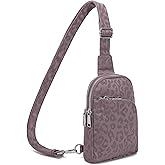INICAT Nylon Crossbody Sling Bags For Women Small Cross Body Fanny Pack Phone Travel Purses Gifts