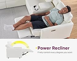 AMERLIFE Single Left Power Recliner, Reclining
