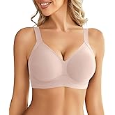 Avidlove Wireless Bra for Women Seamless Push Up Full Coverage Bra Comfort Bralette Support Everyday Bra