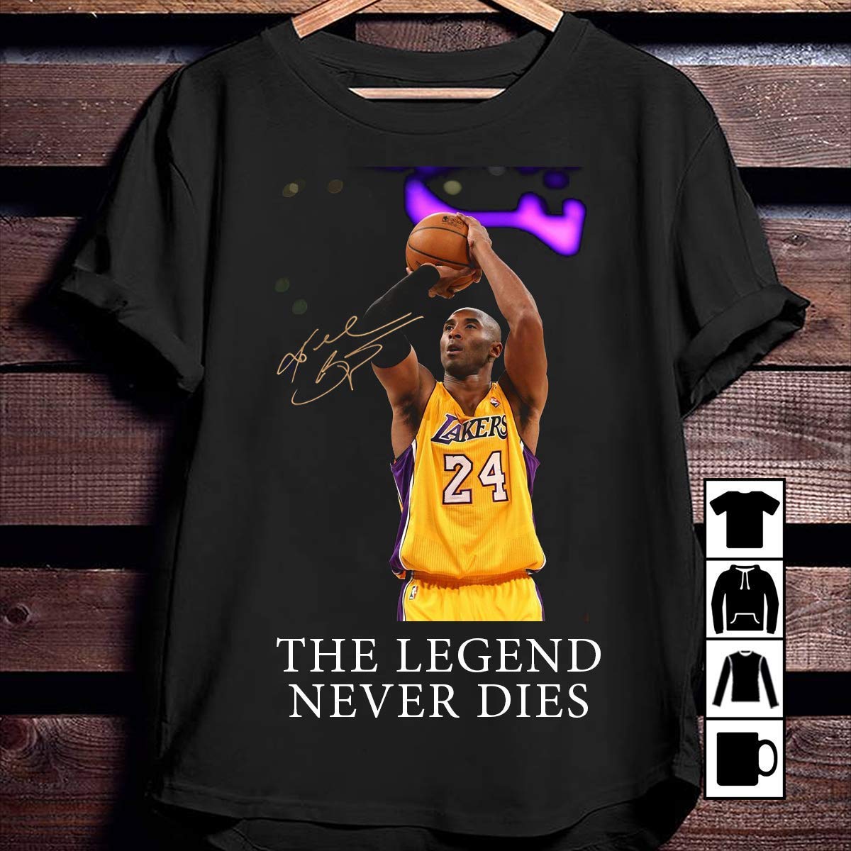 kobe bryant long sleeve shirt
