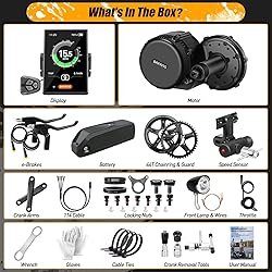 Bafang 48V 750W Electric Bike Conversion Kit Mid