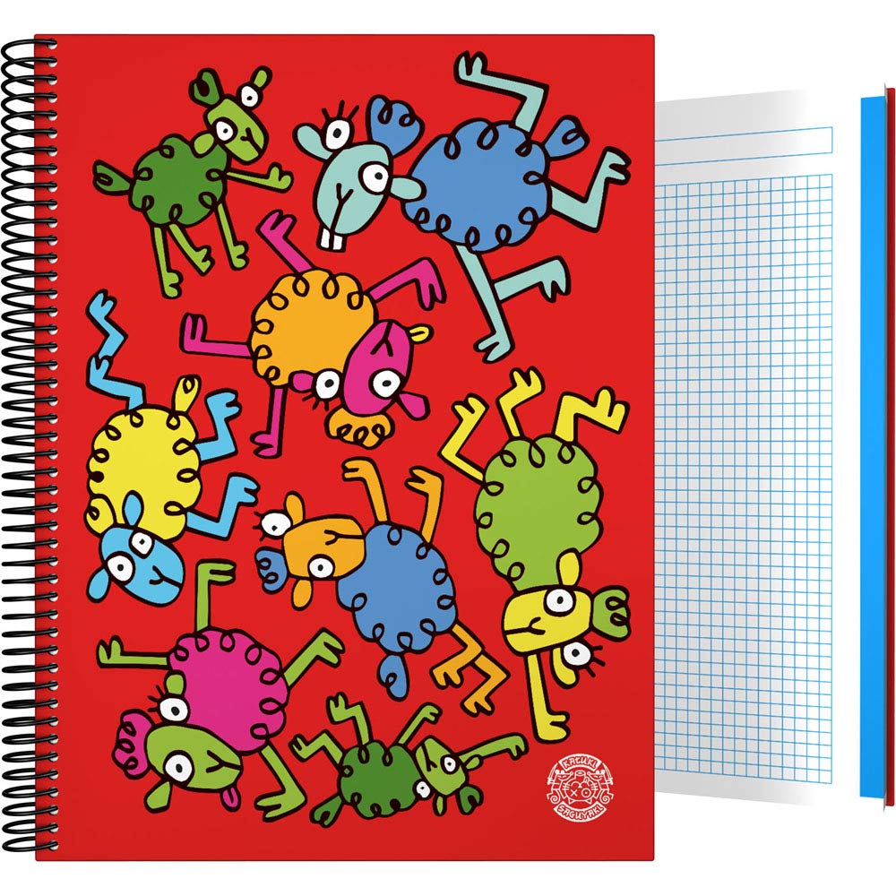 Grafoplás 16501979 Katuki Saguyaki Collection, Squared 5 Mm, Wool Model, A4