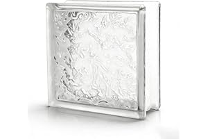 Hollow Square Glass Block Crystal Clear Decorative Brick for Living Room Partition & Room Divider(Figure 8)