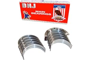 DNJ MB4152 Main Bearings Set Standard for 1993-2014 Ford, Lincoln, Mercury Cougar, Crown Victoria, E-150 4.6L V8 16V SOHC 281cid