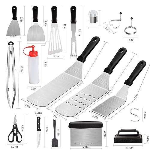 Griddle Accessories for Blackstone, 32 Pcs Grill Accessories Kit