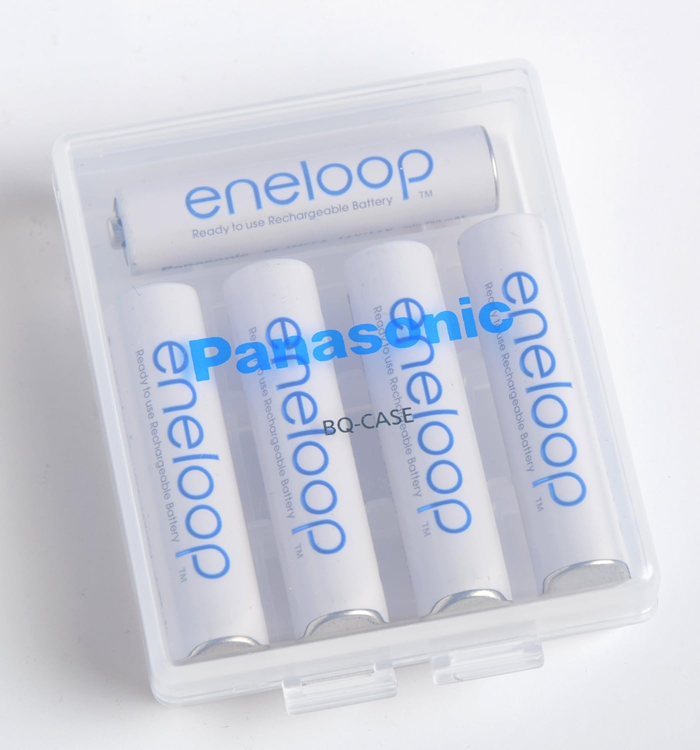 Panasonic BQ-CASE6SA Battery Storage Cases with 4AA or 5AAA Battery Capacity, 6 Pack: Home Audio & Theater