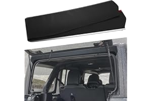 Rear Window Trench Hood Rear Window Rainwater Deflector Gutter Guards for Jeep Wrangler JL 2018-2024 and for Wrangler JK 2011