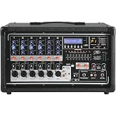 Peavey PVi 6500 All In One Powered Mixer, MultiColored, 13.00 x 14.00 x 19.80