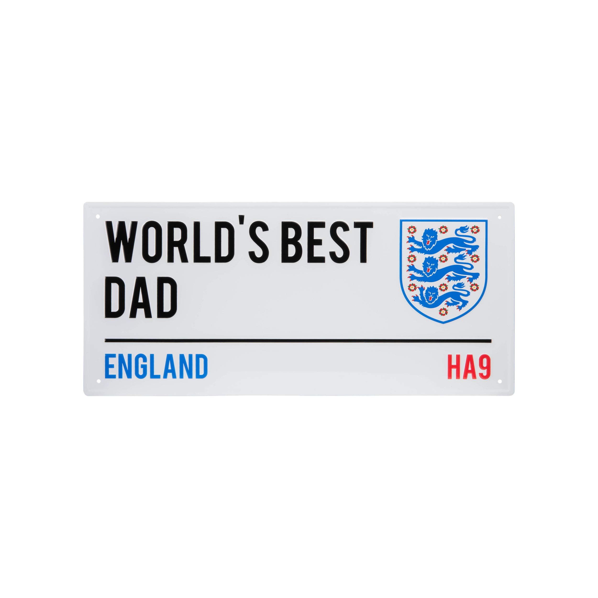 FOCO FOOTBALL PREMIER CHAMPIONSHIP LEAGUE ENGLAND FA WORLDS BEST DAD STREET SIGN