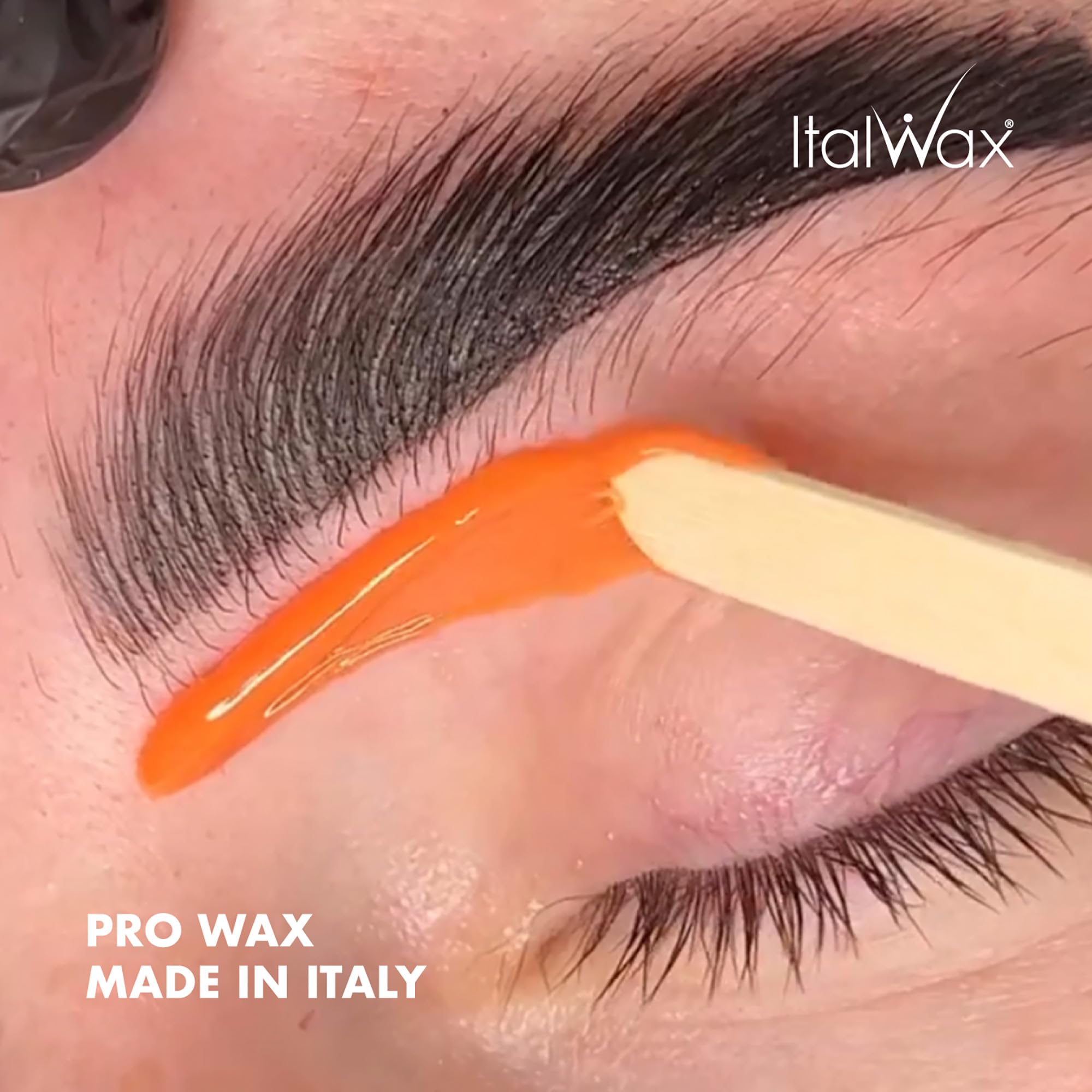 Italwax Top Line Coral - 750g / 1.65lb - Hard wax beads for hair removal - Unscented - Synthetic formulation ideal for sensitive skins - Recommended for Bikini Area and Armpits
