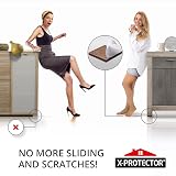 X-Protector Non-Slip Furniture Pads 48 Pcs 32 Round 25mm 16 Square 50mm view 5