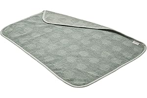 Leander Topper, Hand Towel, Sleeping Pad for Changing Cushion, Organic - Sage Green