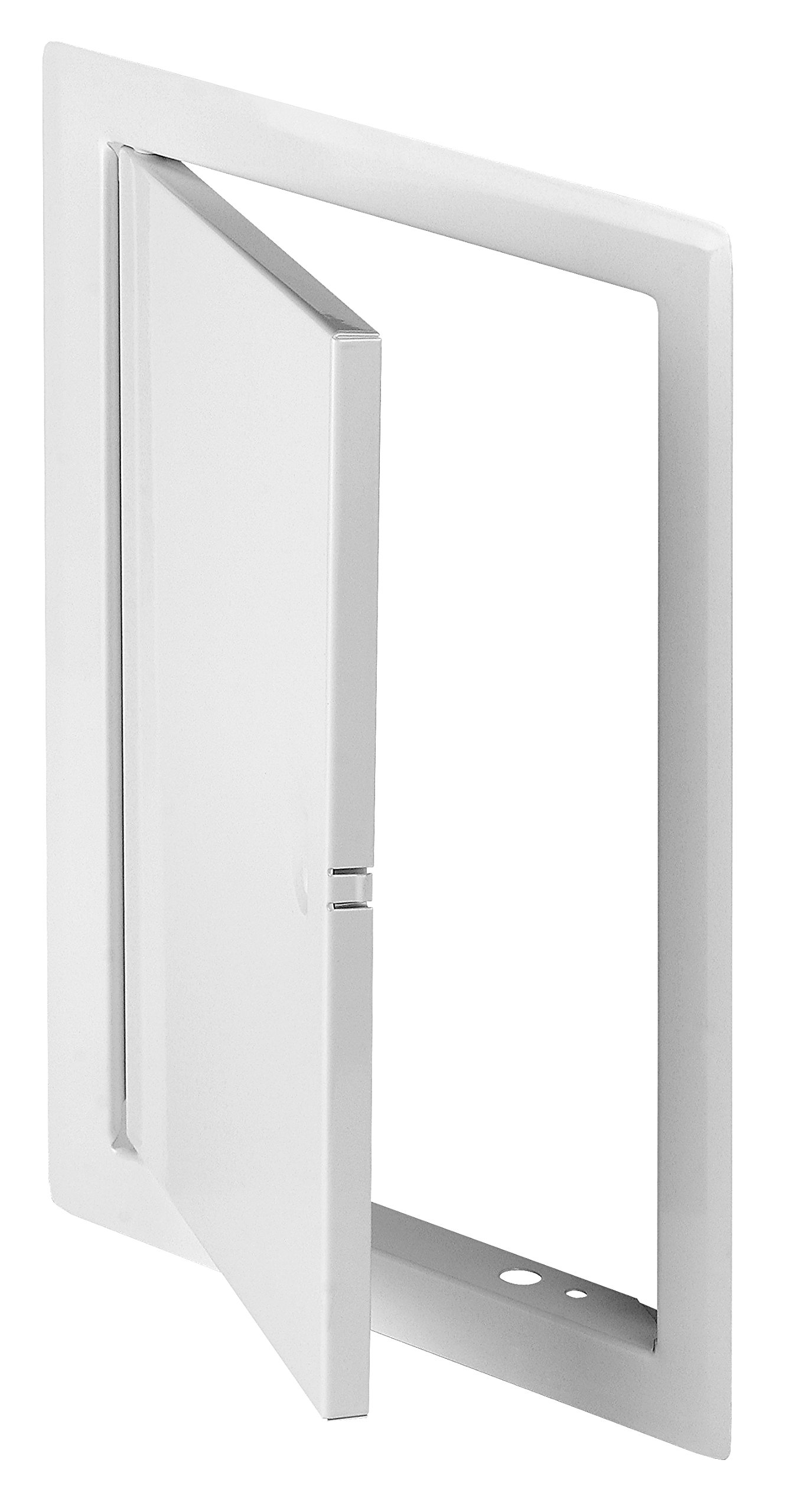 DM93 Inspection Flap Sheet Steel White 40 x 40 cm Metal 400 x 400 mm Inspection Door Revision Maintenance Cleaning Flap Maintenance Opening Cleaning Door with Mounting Frame