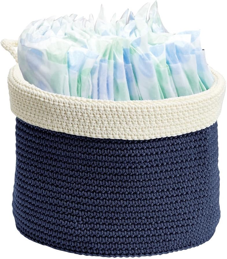mDesign - Recipiente tejido, organizador del armario del bebé/de la