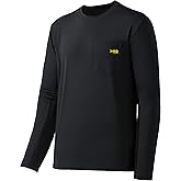 BASSDASH Men’s UPF 50+ Performance Long Sleeve T-Shirt UV Sun Protection Fishing Hiking Sports Shirts