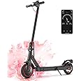 iScooter Electric Scooter for Adults, 18/12 Miles Long Range,22/19/15.6 Mph Top Speed, Commuting Electric Scooter with Cruise Control, Double Braking Systems Escooter for Adults and Teens