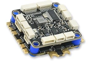 AERO SELFIE H743 Flight Controller with 60A 32 bit ESC 30x30 Stack: Supports 2-6S LiPo, Dual IMU, Compass, Barometer, Compatible with Betaflight, INAV, PX4, Ardupilot for FPV & Racing Drones