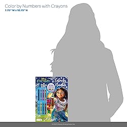 Disney Encanto 32 Page Color by Number Coloring and