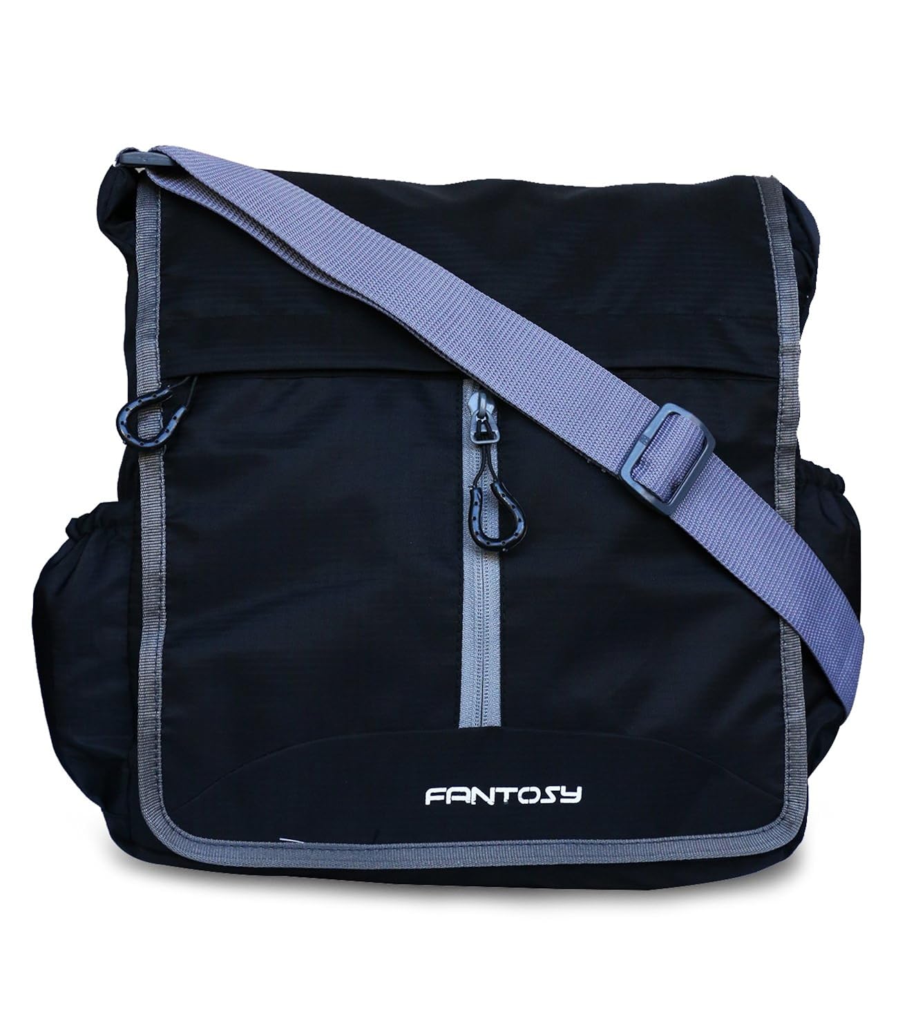 fantosy men black polyester sidebag