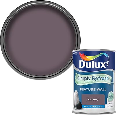 Dulux Simply Refresh Acai Berry Matt Emulsion Paint 1.25 L