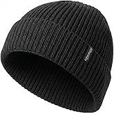 AlturaGo Beanie for Men Women Unisex Winter Hat Cuffed Thick Chunky Knitted Beanies Skull Cap