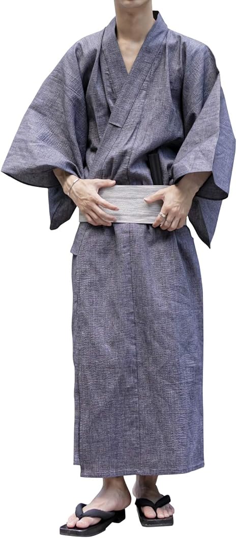 Amazon アドミックス アトリエサブメン Admix Atelier Sab Men メンズ 浴衣 浴衣 帯 下駄 扇子 4点セット 02 81 21 浴衣 通販