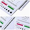 Ezyaid Eye Exam Kit for Visual Acuity, Snellen Eye Chart with Eye ...