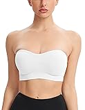 Gnowann Strapless Bras for Women Non-Slip Silicone