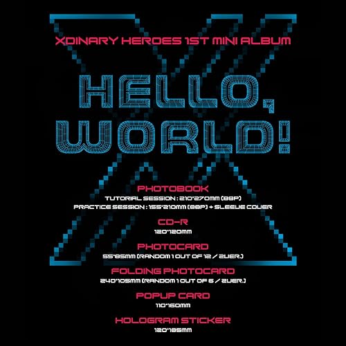 Xdinary-heroes - 1st Mini Album [Hello, world!] (TUTORIAL SESSION