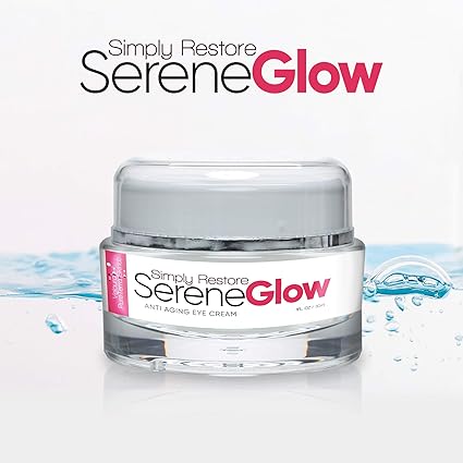 Amazon Com Simply Restore Serene Glow Anti Aging Eye Cream Lift And Firm Your Eyes And Smile Lines Help Protect From The Formation Of Crows Feet Protect Your Expression