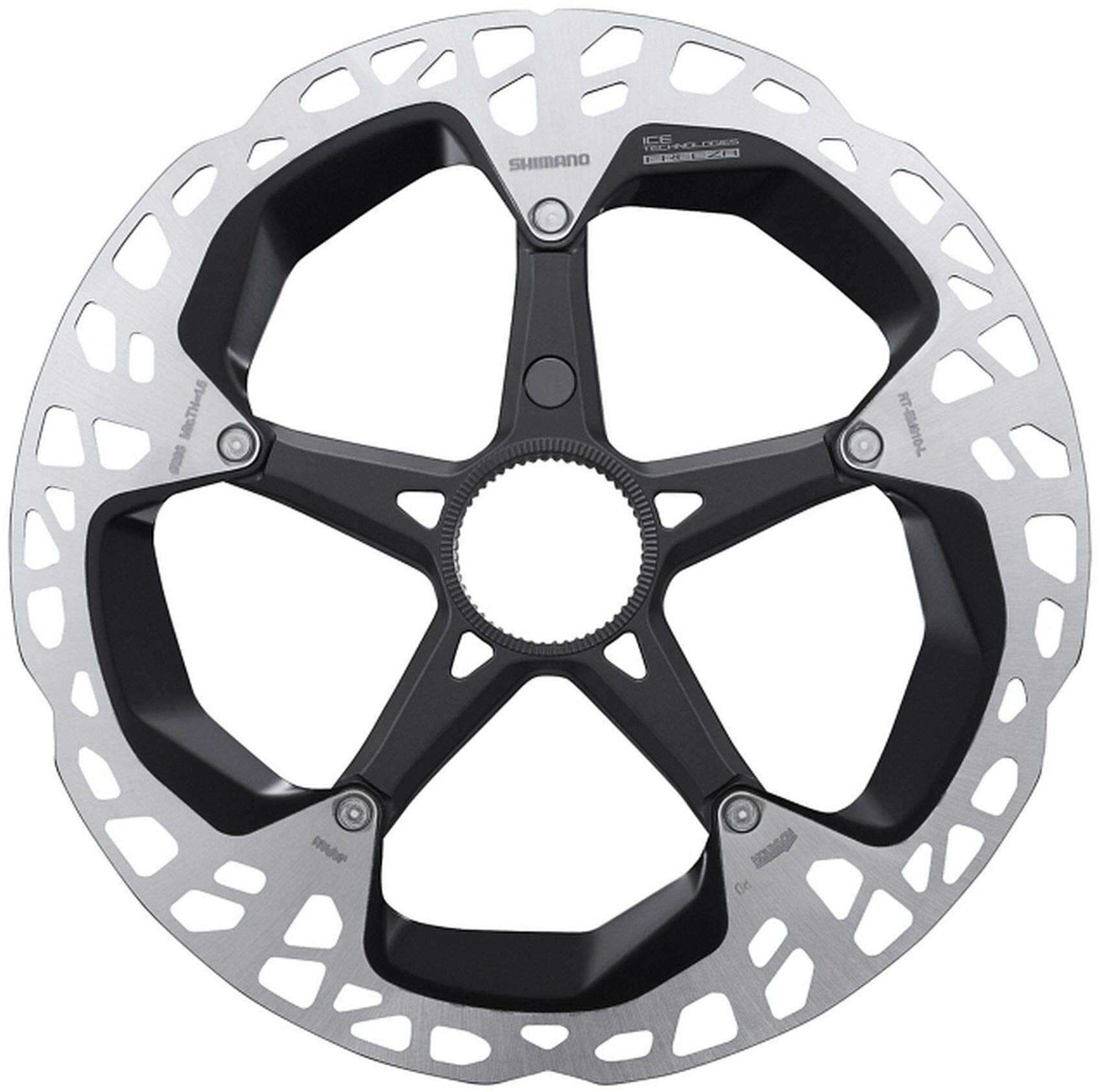 Shimano STEPS RT-EM910 Steps rotor with lockring, Ice Tech FREEZA, 203 mm