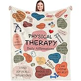 Givetoyou Physical Therapist Gifts, Gifts for PT On National Physical Therapy Month, Birthday Christmas Appreciation Gifts for Physical Therapist Throw Blanket 60inx50in