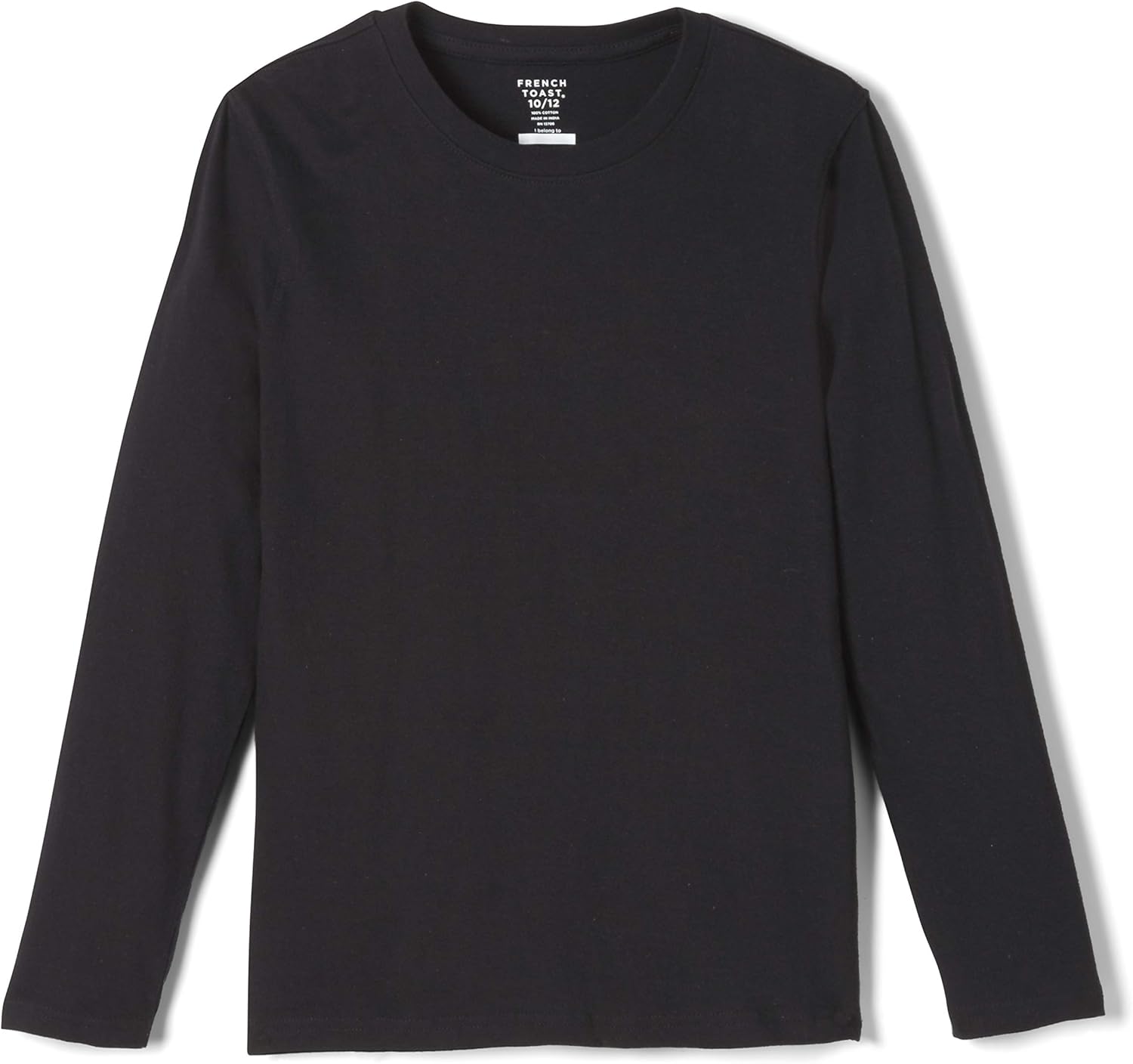 French Toast Boys' Long Sleeve Crewneck Tee T-Shirt: Clothing