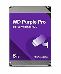 Western Digital 8TB WD Purple Pro Surveillance