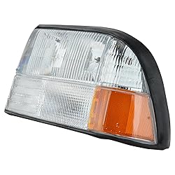 TRQ 2 Piece Headlight Assembly Set Driver