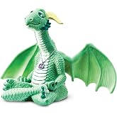 Safari Ltd. Peace Dragon Toy - 3.35 Inch Realistic Fantasy Figure for Kids | 3.35 Inches, Ages 4+, Safety Tested, BPA Free PVC, Relaxed Dragon Design, Fantasy Play, Imaginative Play